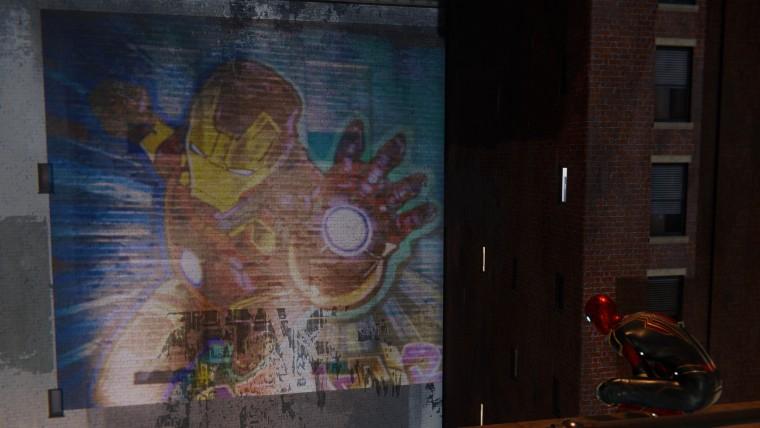 Iron Man graffiti addon