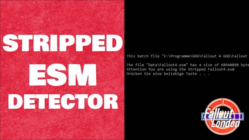 Fallout 4 Removed ESM Detector addon