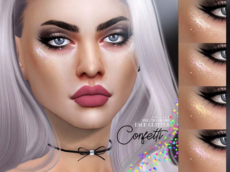 Glitter "Confetti Face Glitter N63" addon