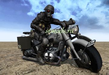 BMW R-75 Driver Hunk version 1.0 for Spintires: MudRunner (v22.03.19)/Mod addon