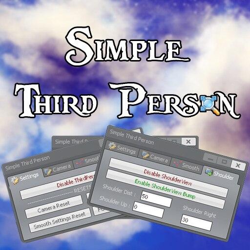 Simple 3rd Person View - Sliders and Fixes! addon