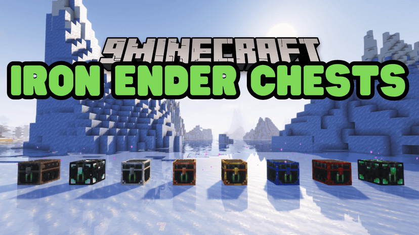 Iron Ender Chests Mod - обновление функциональности хранения эндер-сундуков addon