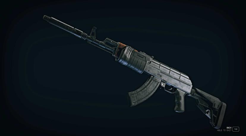 AK with butt addon