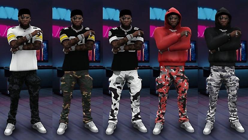 Travis Pants For Franklin Clothes addon