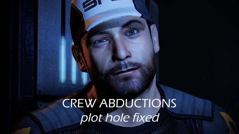 Crew Kidnappings - Plot Hole Fixed (LE2) addon