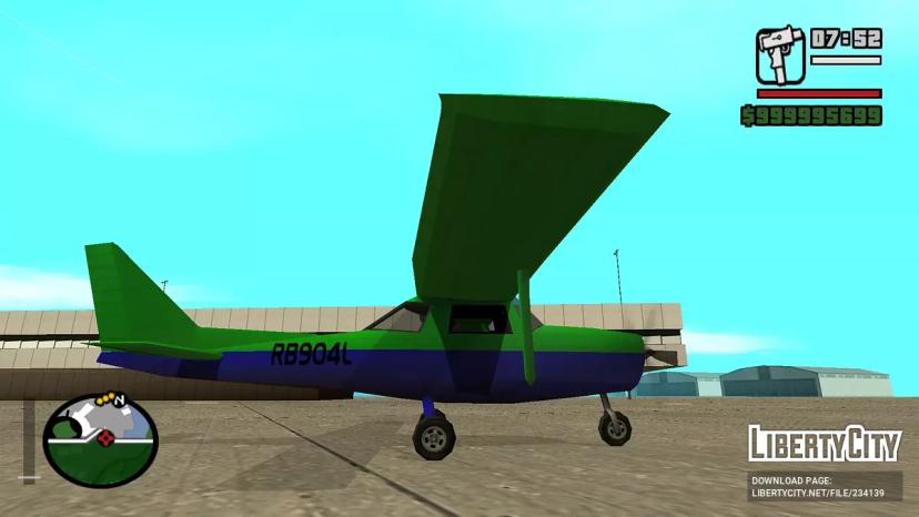 Pintando avião Dodo addon