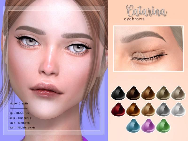 Eyebrows "Catarina" addon