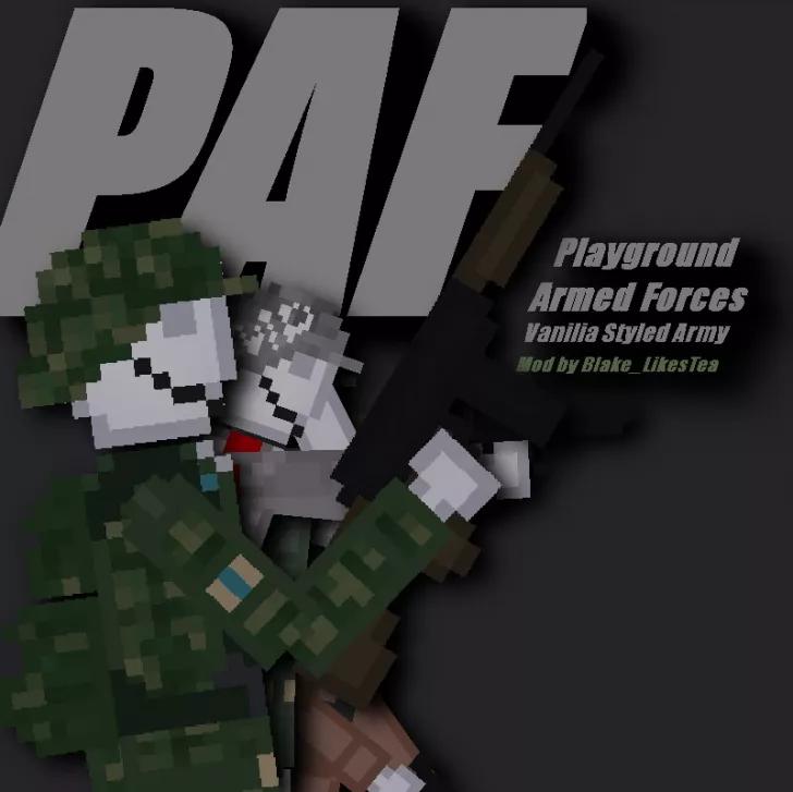 Mod Blake_LikesTea's Playground Armed Forces - PAF (Vanilla Style Army) addon