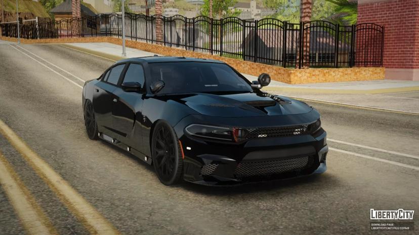 Dodge Charger SRT 2019 без опознавательных знаков addon