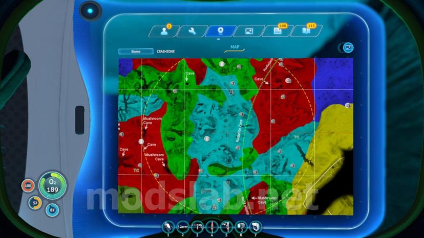 Novo mapa do bioma addon