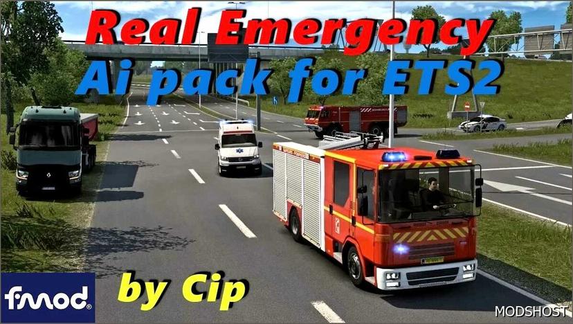 Траффик пак Real Emergency AI Pack Base Edition 1.52 addon