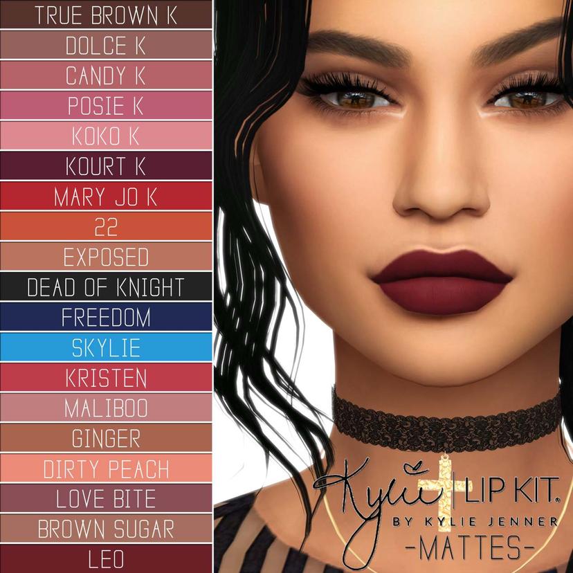 Lipstick "MATTES" addon