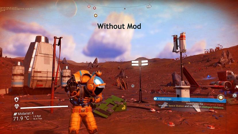 Mode for removing soap graphics [V3]. addon