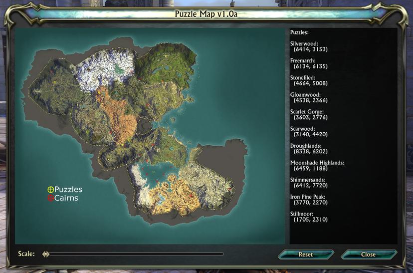 Puzzle map addon