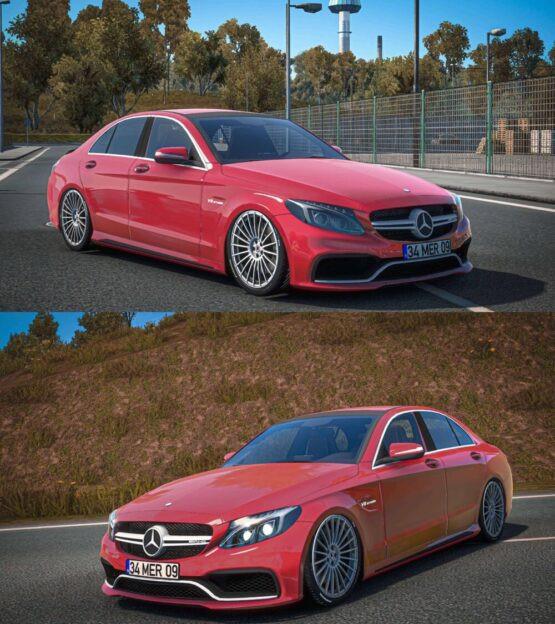 Mercedes AMG C63 S 2017 addon