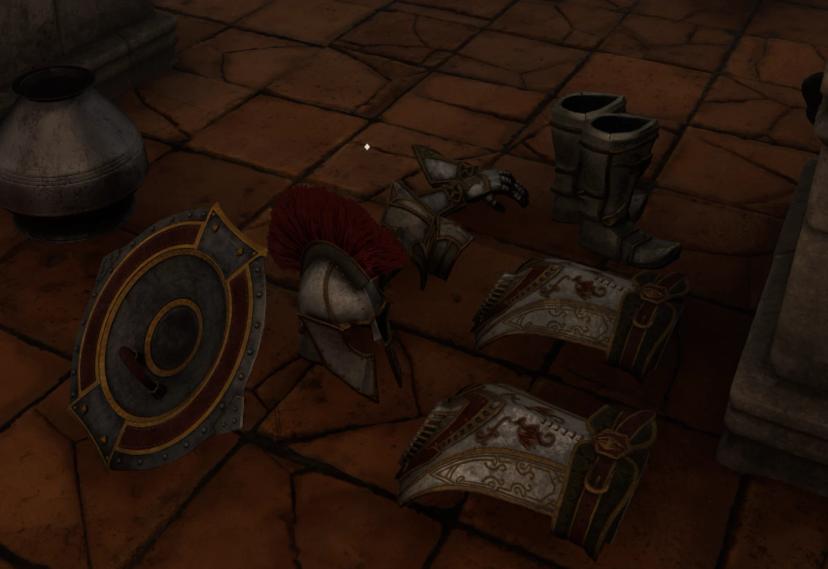 Game armor of the imperial palace addon