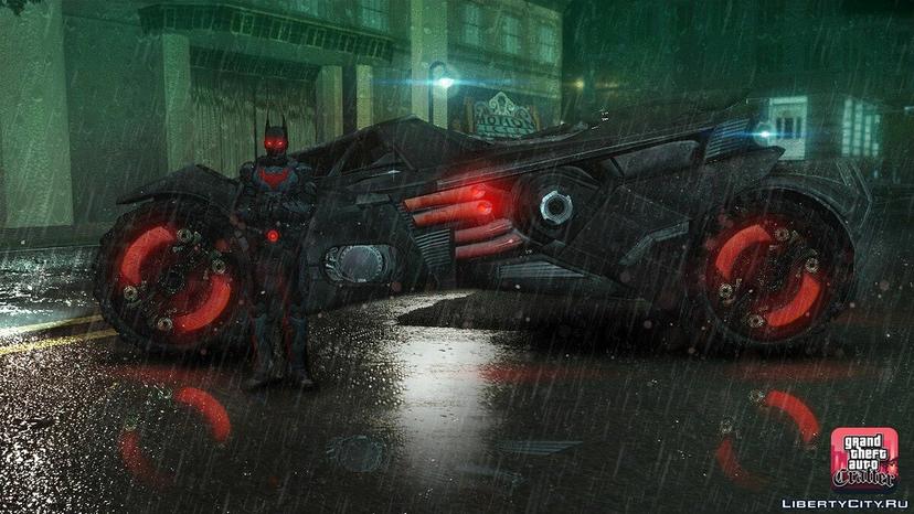 2015 Batmobile Arkham Knight addon
