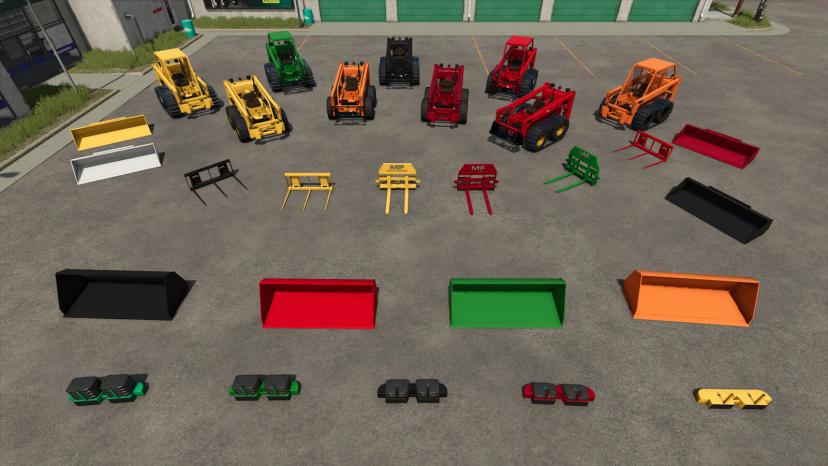 Skid steer loader 711 Pack addon