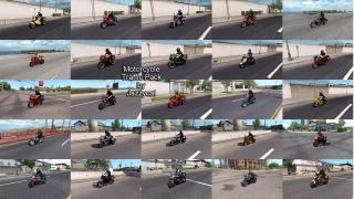 Пакет Motorcycle Traffic Pack (ATS) от Jazzycat 6.5.6/Мод addon