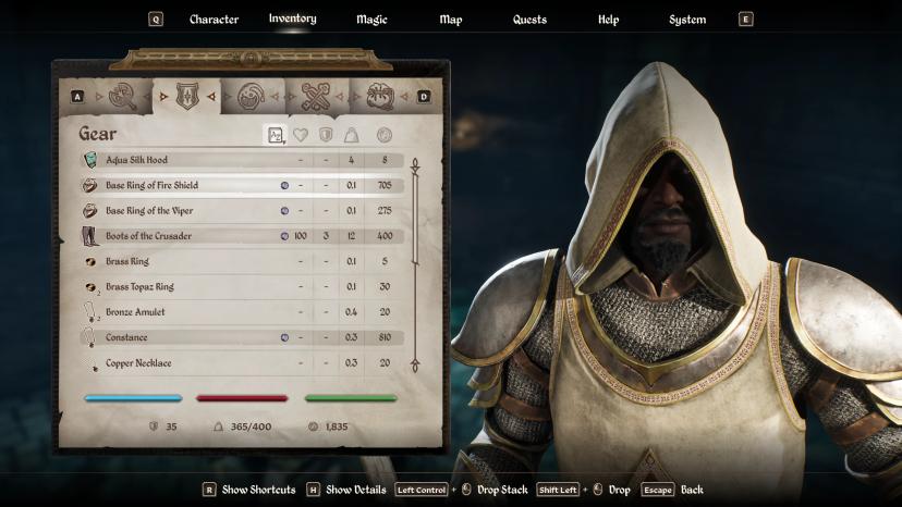 Nice Palettes - White Hood and Crusader Robe addon