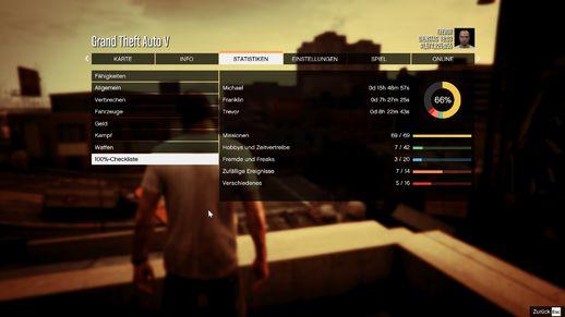 GTA V 66% Saved game addon