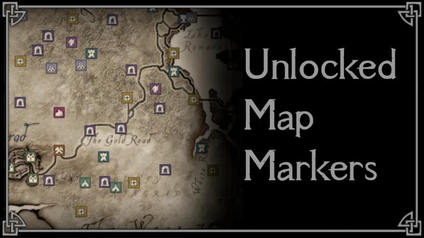 Unlocked Map Markers addon