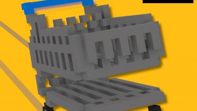 Walmart Shopping Cart Modification (Controllable) addon