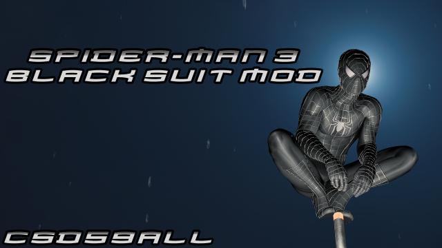 Spider-Man 3 Black Suit (Symbiote Suit) mod 1.04 for Marvel's Spider-Man Remastered addon