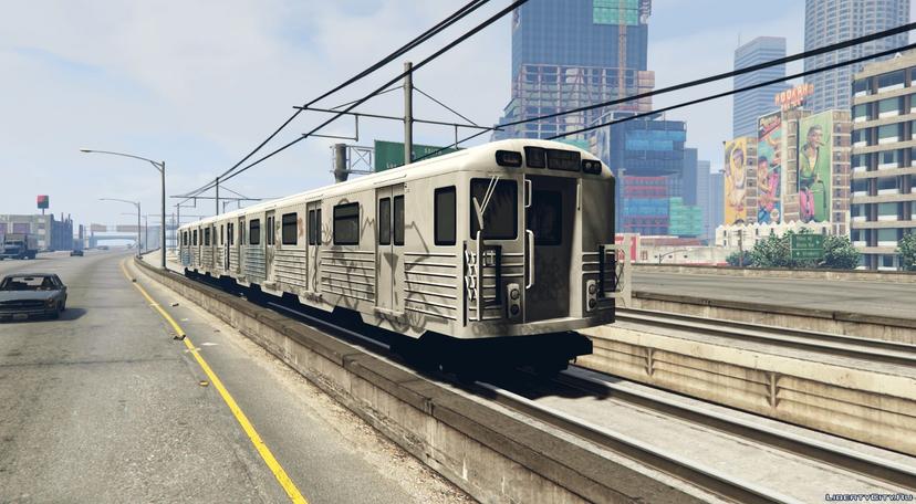 2008 Liberty City Metro Train [Replace] 1.0 mod addon