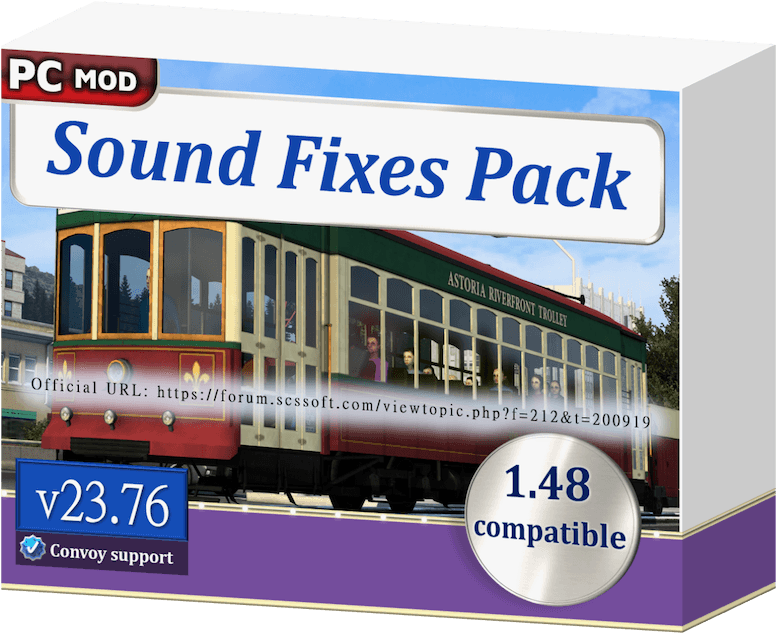 MOD SOUND FIXES FOR EURO TRUCK SIMULATOR 2 addon