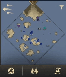 Lios Clean Blue Mini Map Background addon