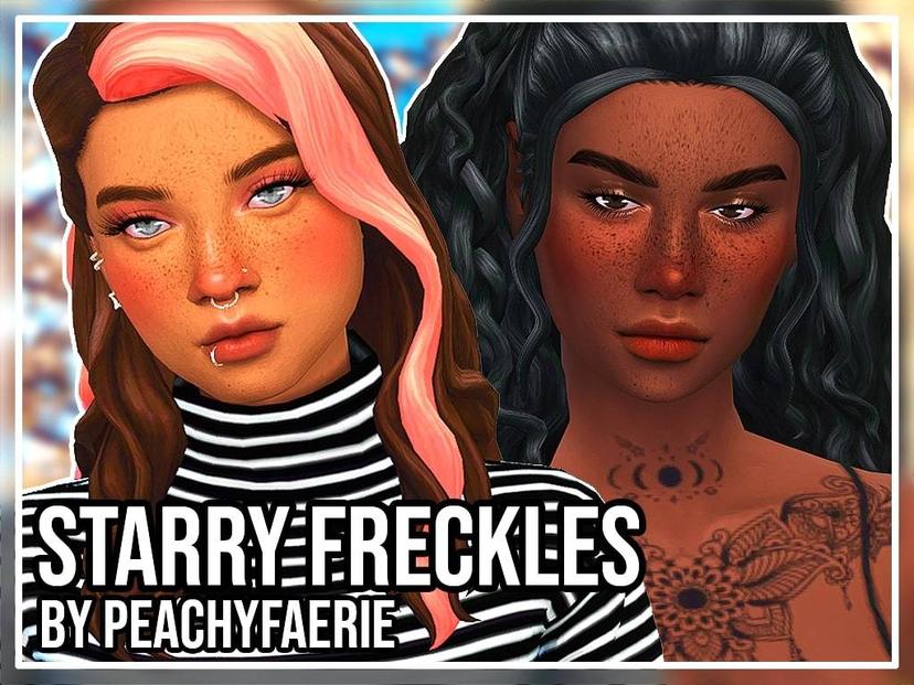 Веснушки "starry freckles" addon