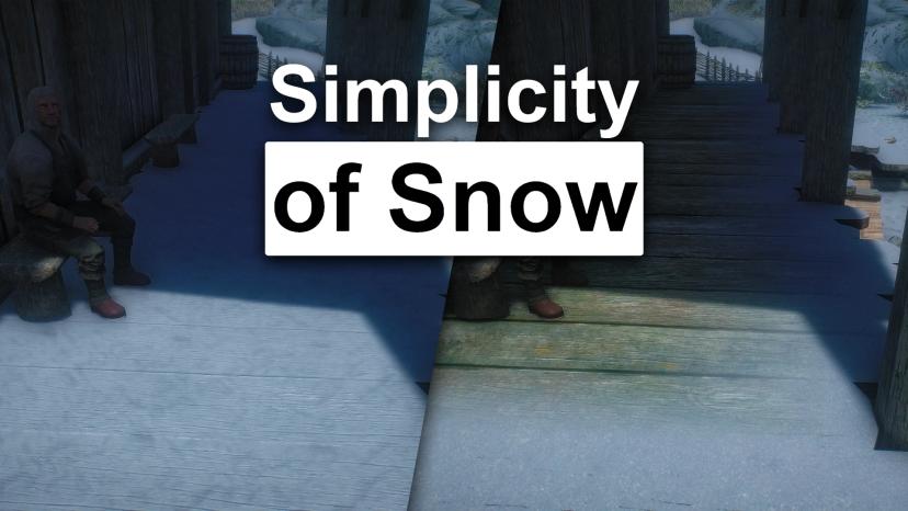 Simplicity of Snow LE addon