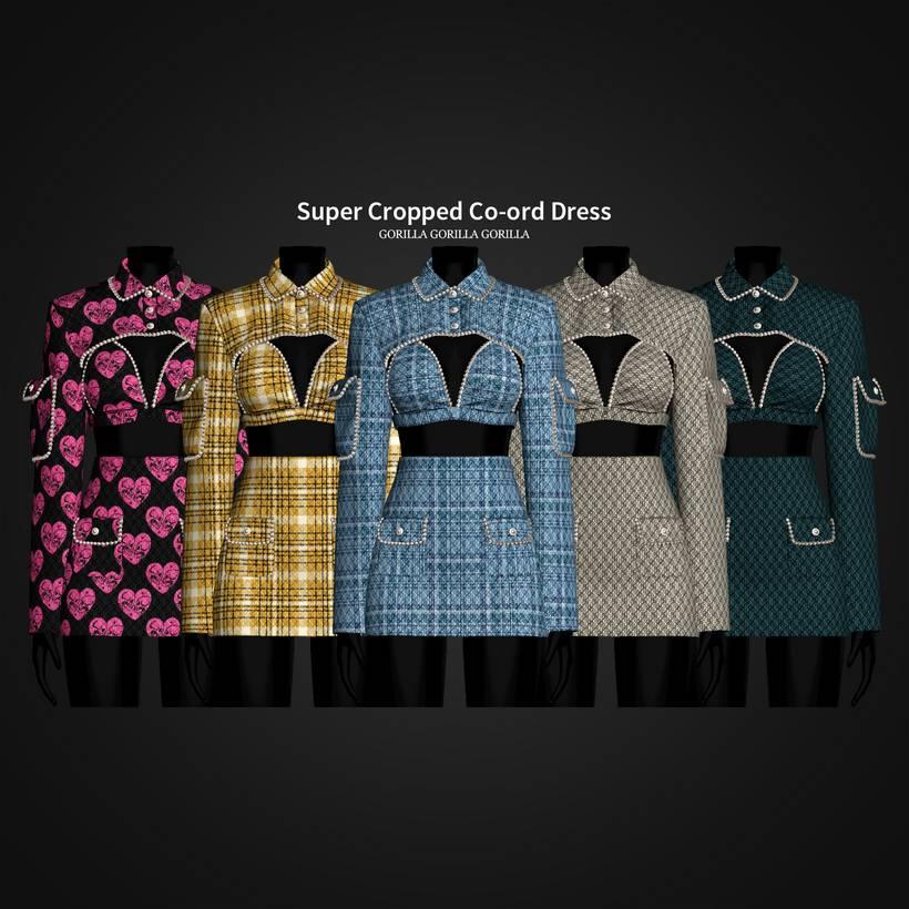 Super Cropped Co-ord Dress addon