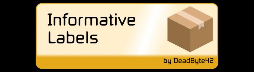 Information labels addon