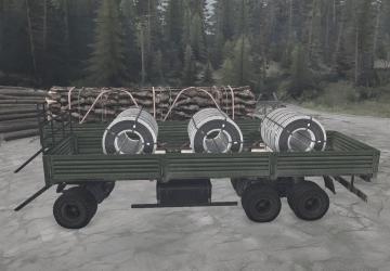 Spintires Mod Trailer 5-point version 03.05.21 (v25.02.21) for MudRunner.. addon