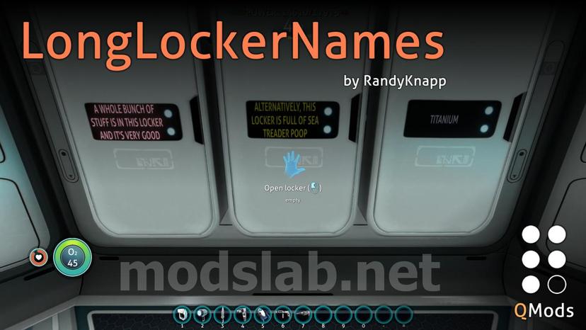 LongLockerNames - seletor de cores para armários addon
