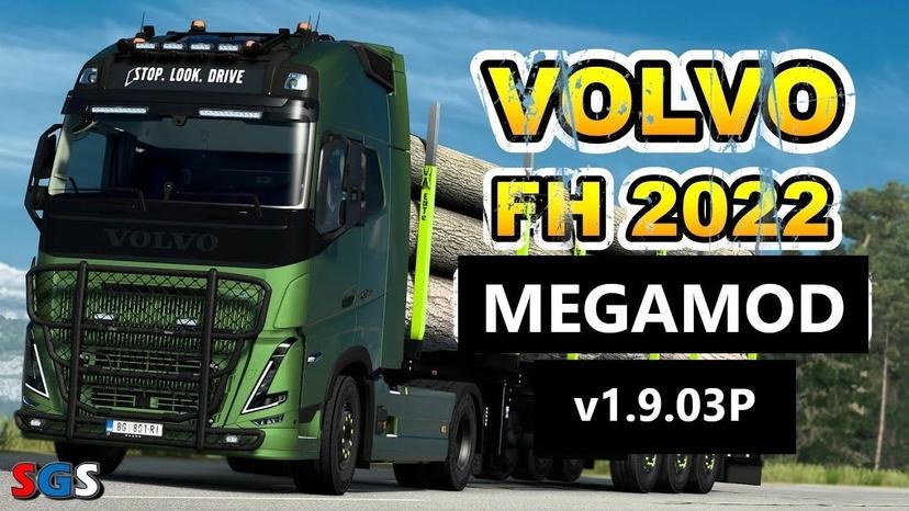 Volvo FH 2022 Megamod mod addon