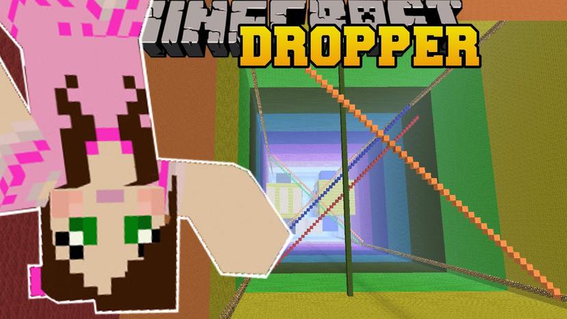 Just another dropper | Map for Minecraft addon