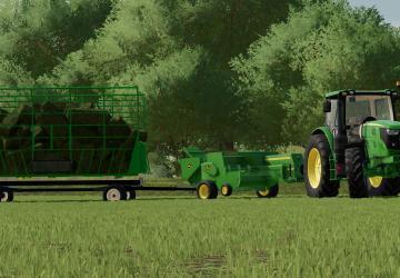 Mod John Deere 348 Square Baler addon