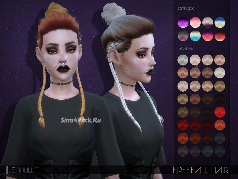 Free fall hair addon