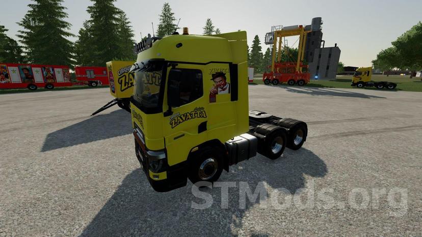 Renault TRanger ZAVATTA Мод addon