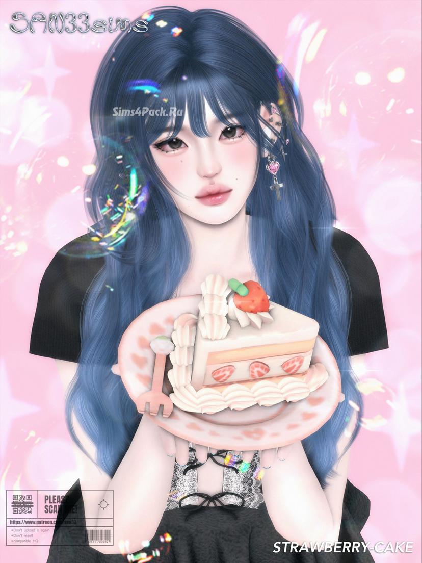 Poses with cake addon
