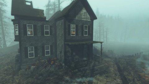 Old house by the pond - with immersive reconstruction. addon