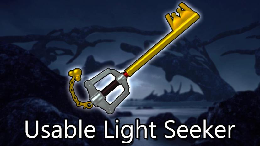 Usable Lightseeker - Kingdom Key D addon