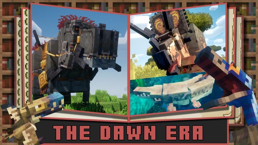 Мод The Dawn Era (1.21) – мод MCPE/Bedrock addon
