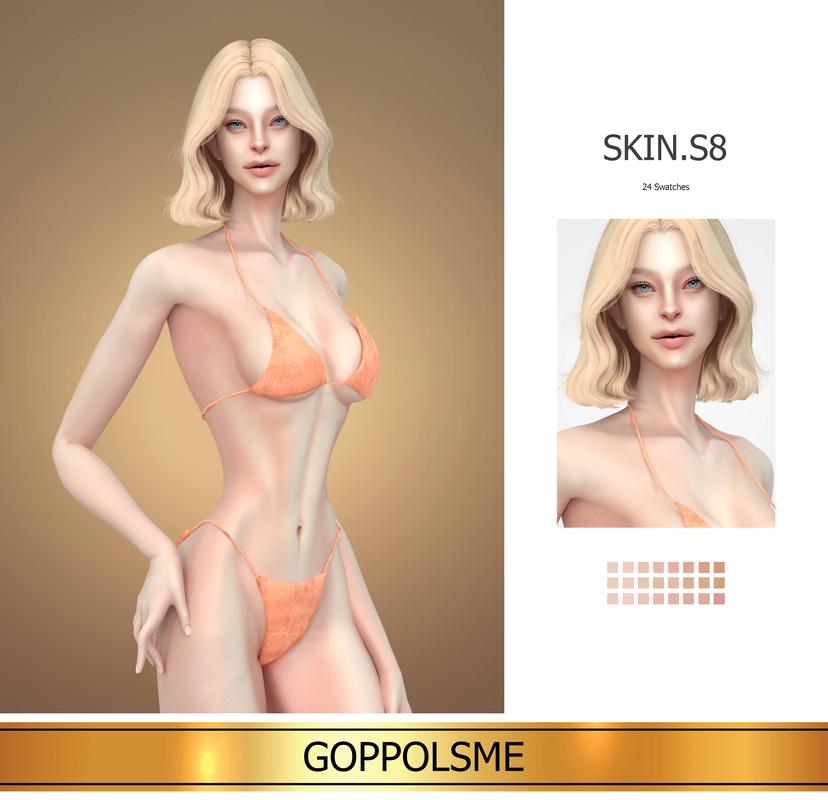 Women's skintone "Skintones S8" addon