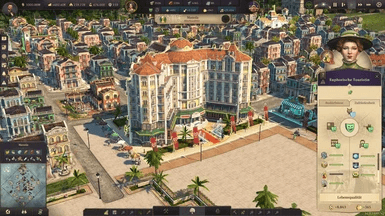 Tourism in the new world addon