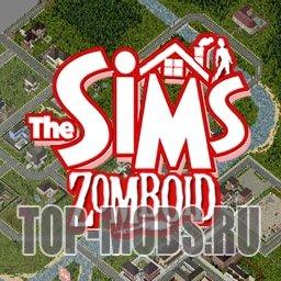 Мод «The Sims Zomboid» addon