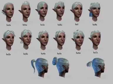 DA2 Guide to beards and hair. addon